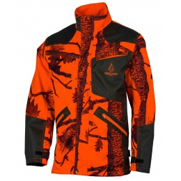 457- Veste traque camouflage orange