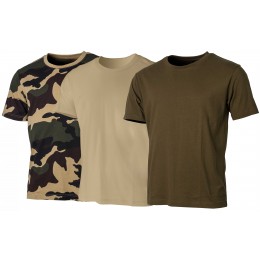 T001 - Orangefarbenes Feuertarn-T-Shirt