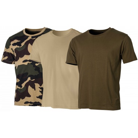 T001 - Orangefarbenes Feuertarn-T-Shirt